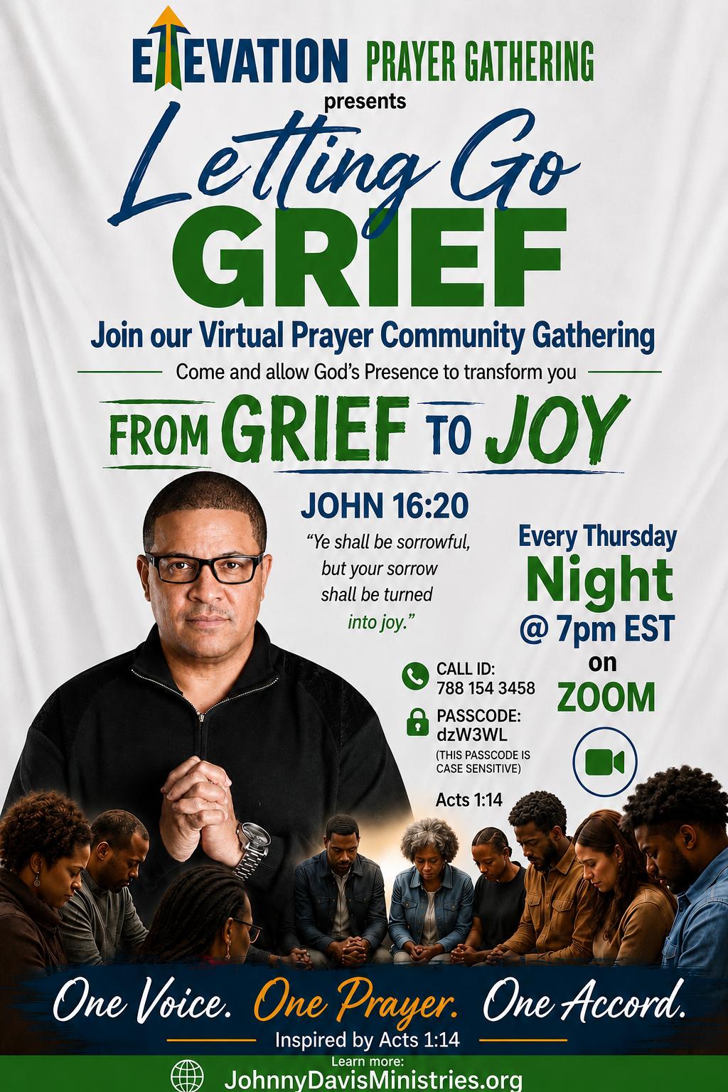 Elevation Prayer Gathering — From Grief to Joy